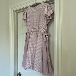 Lodispotto Gingham Coquette Mini with pearls and bows